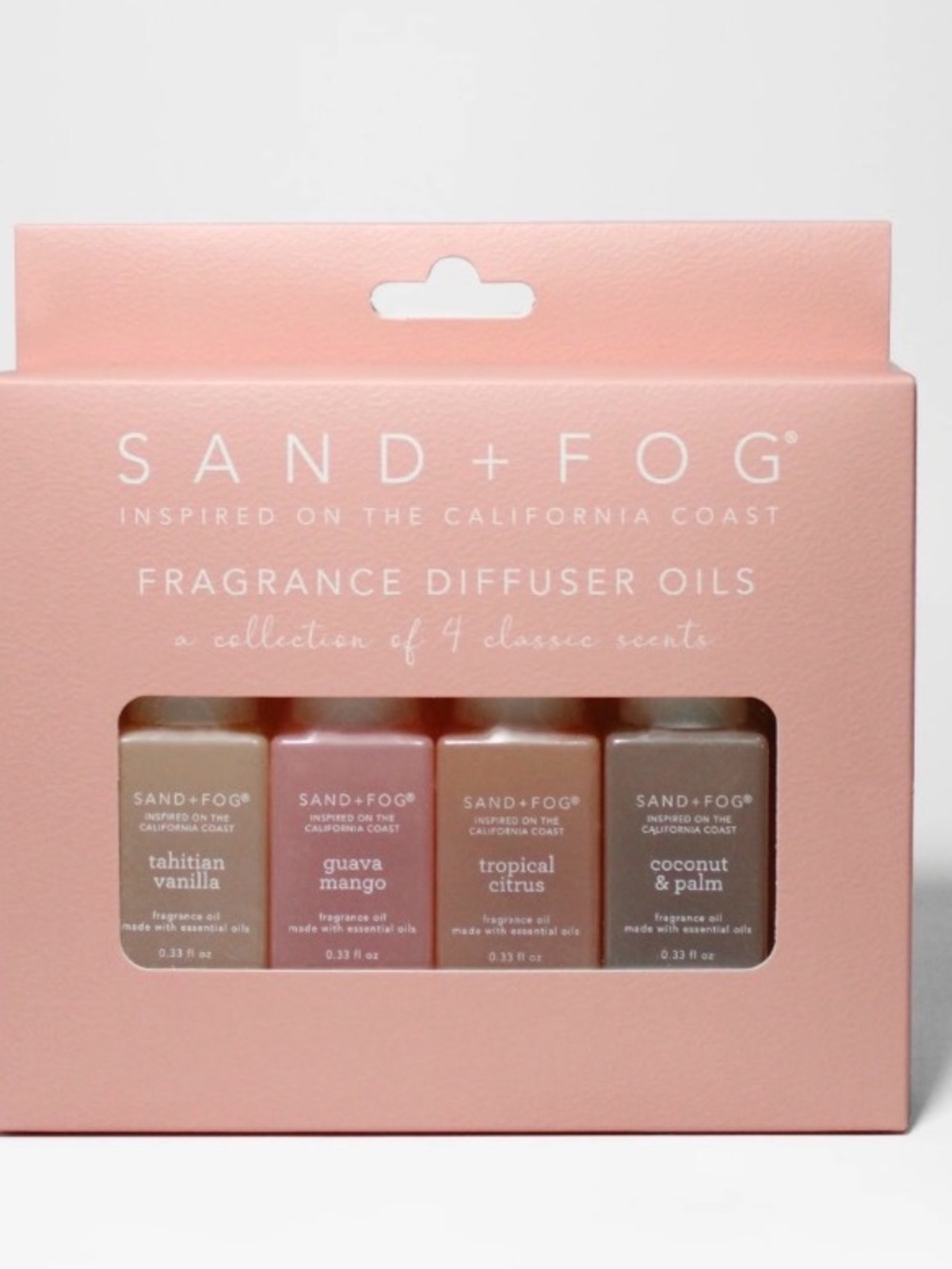 SAND+FOG Pink Fragrance Diffuser Oils - 4 Pack